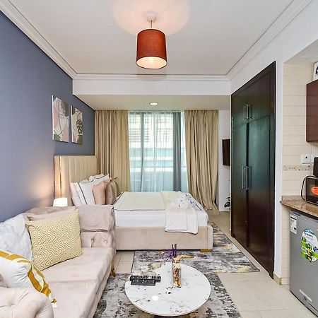 Luxury Escapes - Modern Studio Apt - Metro, Beach & Mall Mins Away Dubai Esterno foto