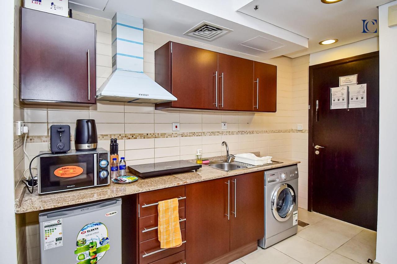 Luxury Escapes - Modern Studio Apt - Metro, Beach & Mall Mins Away Dubai Esterno foto