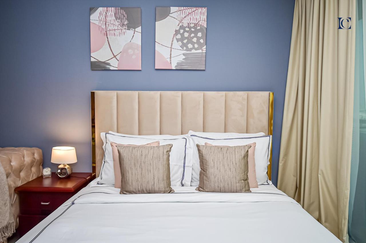 Luxury Escapes - Modern Studio Apt - Metro, Beach & Mall Mins Away Dubai Esterno foto